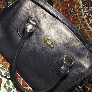 Coach Crossbody dark navy blue bag